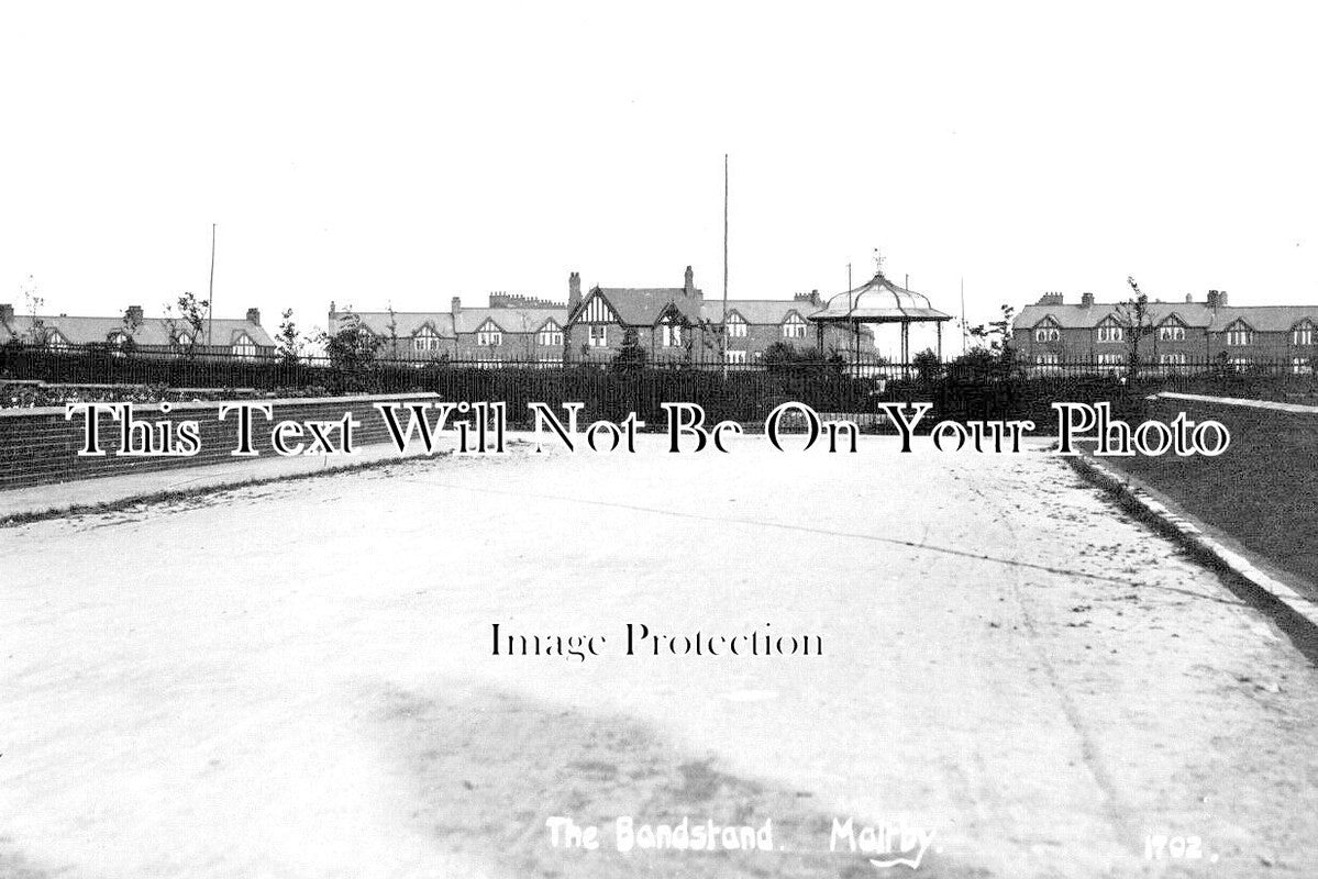 YO 7807 - The Bandstand, Maltby, Yorkshire
