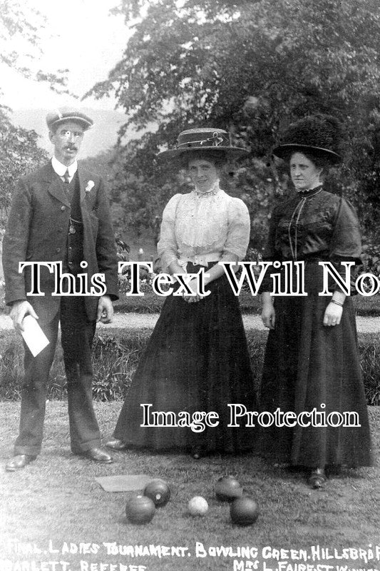 YO 7861 - Ladies Bowls Tournament, Hillsbridge, Sheffield, Yorkshire