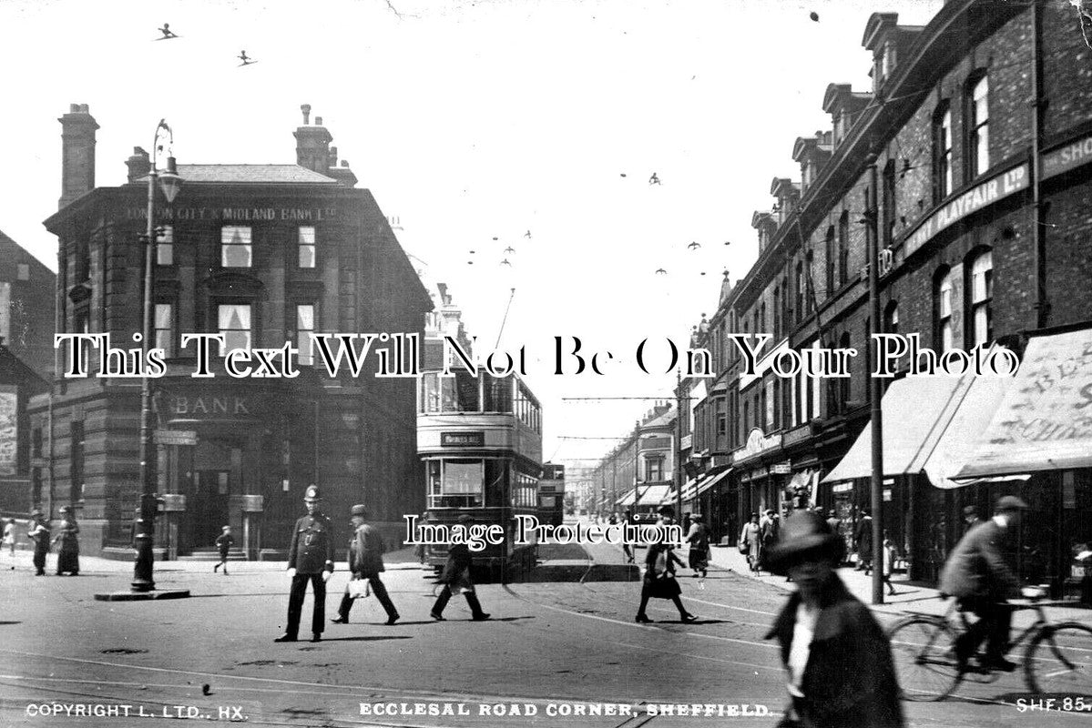 YO 7914 - Ecclesal Road Corner, Sheffield, Yorkshire