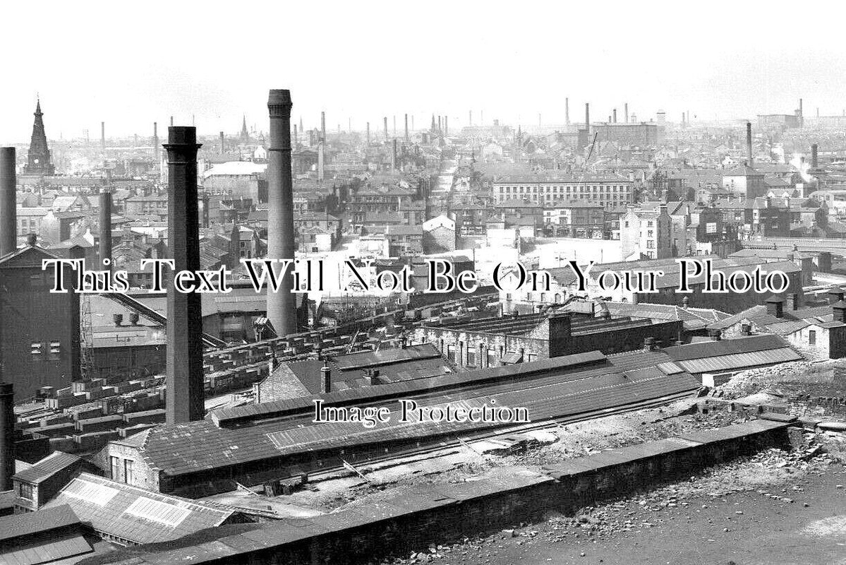 YO 7940 - General View Of Halifax, Yorkshire