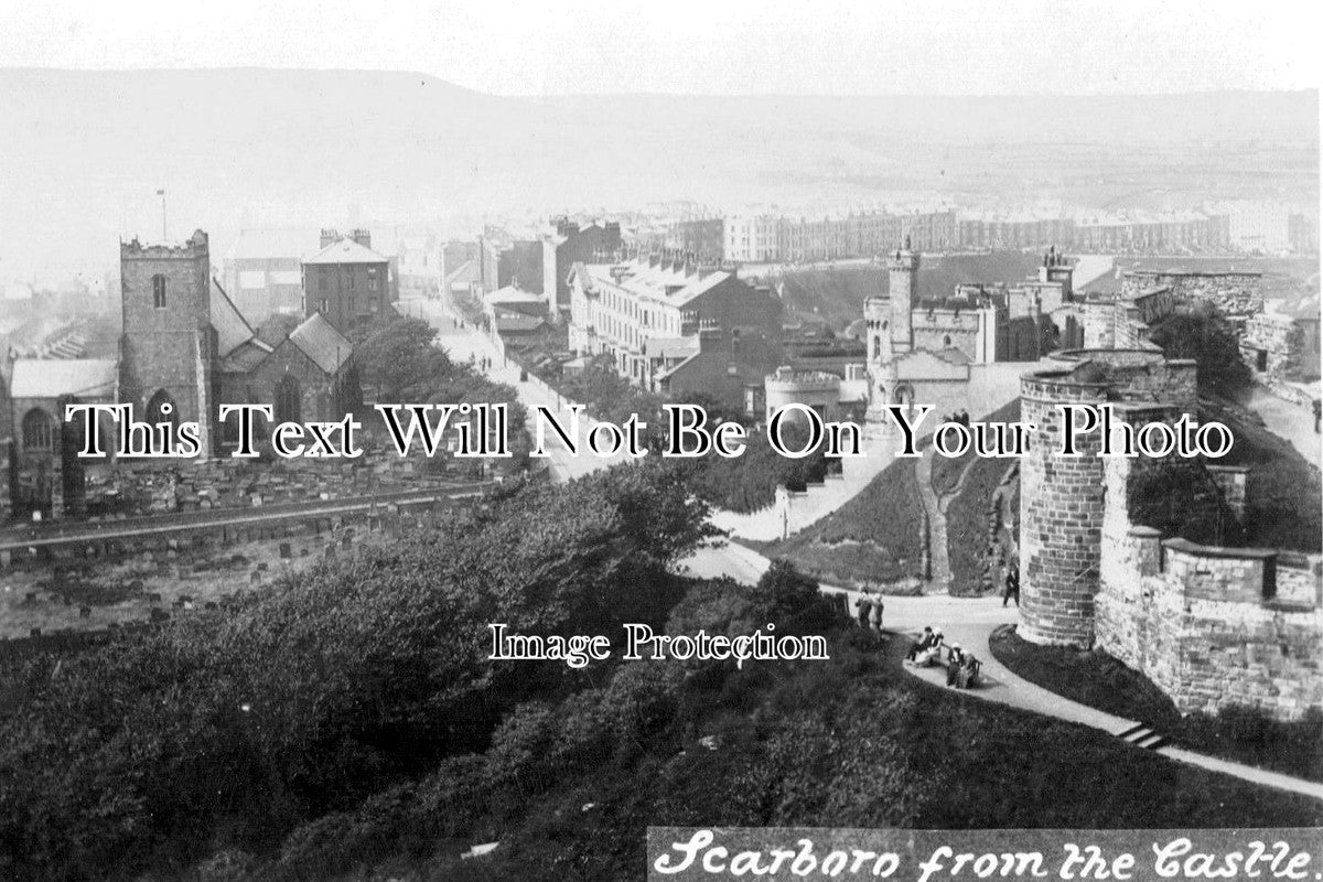 YO 802 - Scarborough From Scarborough Castle, Yorkshire