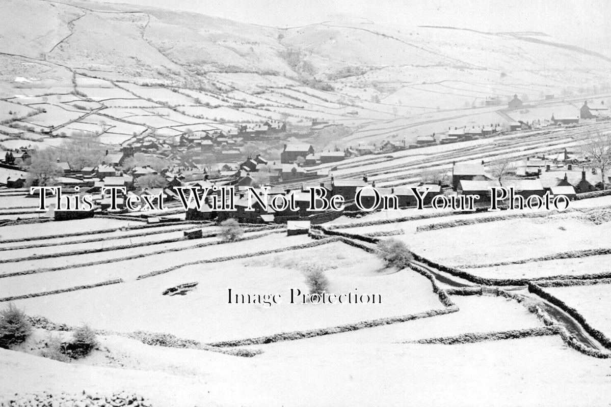 YO 8023 - Sheffield Snow Scene, Yorkshire