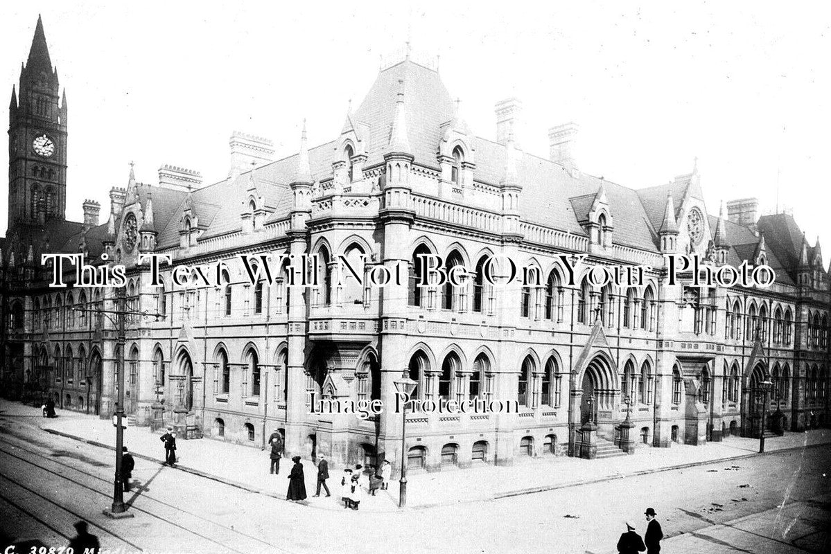 YO 8027 - Middlesbrough Town Hall & Municipal Buildings, Yorkshire – JB ...