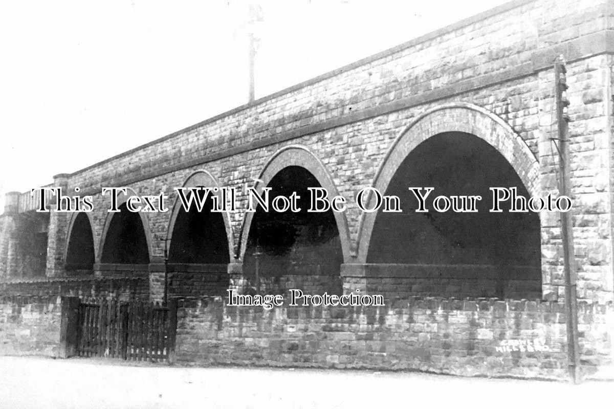 YO 8036 - Railway Bridge Arches Viaduct, Hillsborough, Sheffield, Yorkshire
