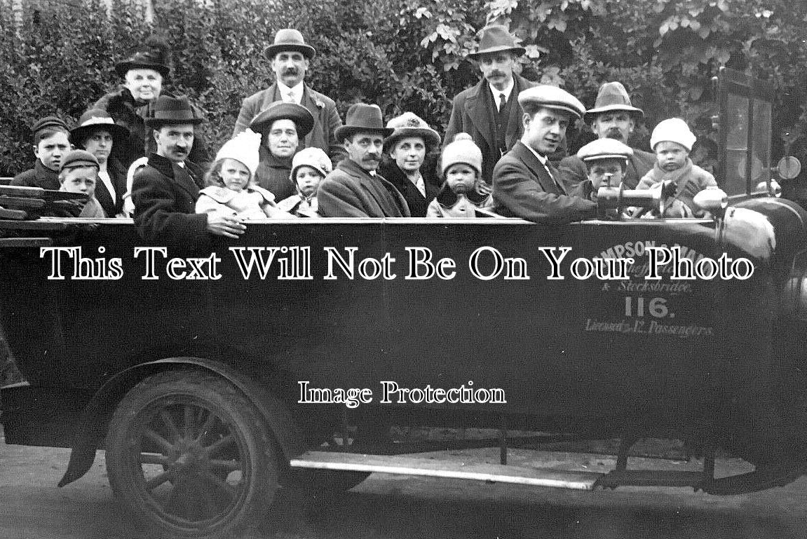 YO 8041 - Sampson & Mann Charabanc, Sheffield & Stocksbridge, Yorkshire