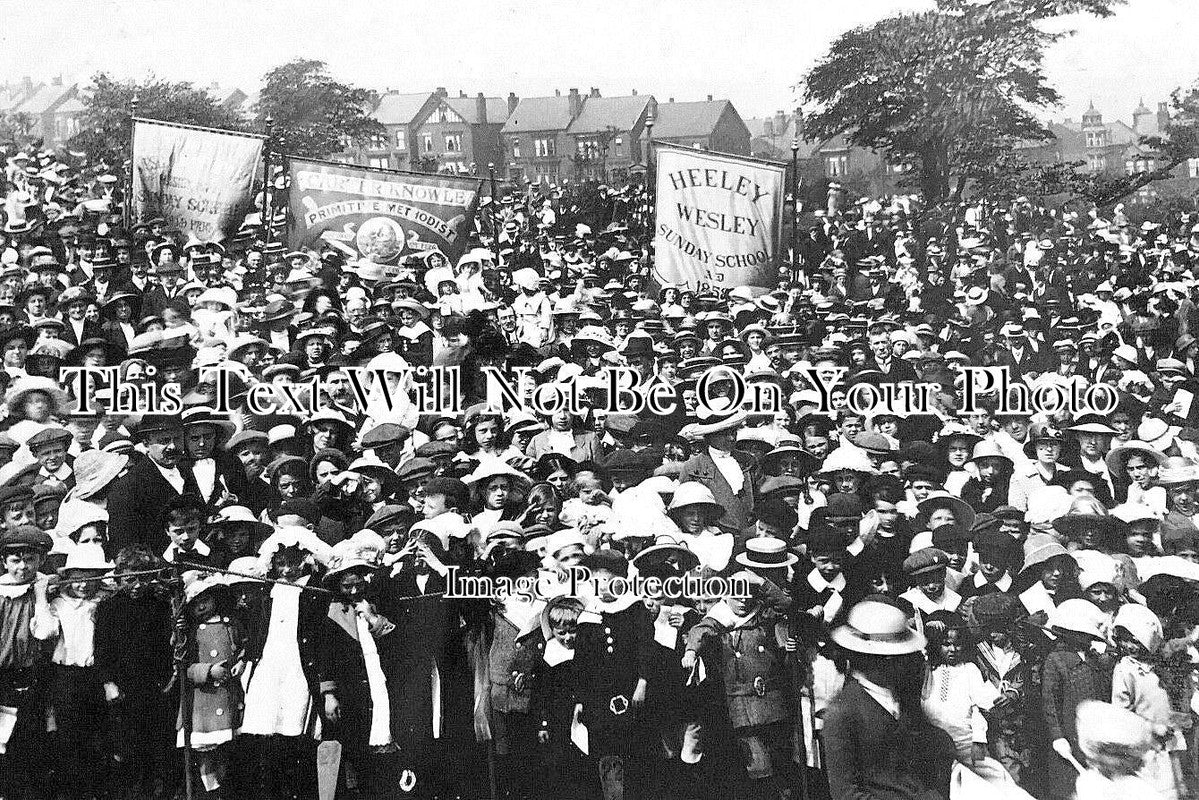 YO 8111 - Heeley Wesleyan Sunday School Event, Sheffield, Yorkshire