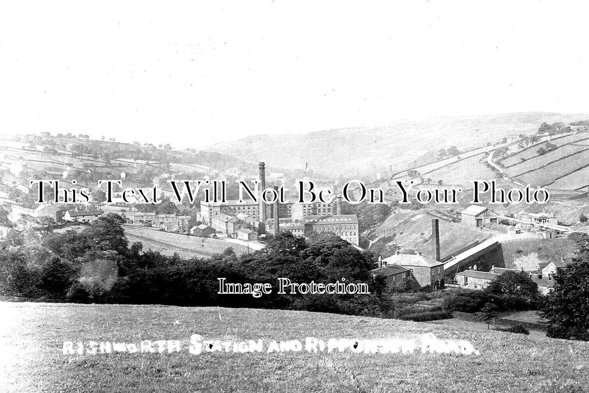 YO 8137 - Rishworth Railway Station, Ripponden Road, Yorkshire