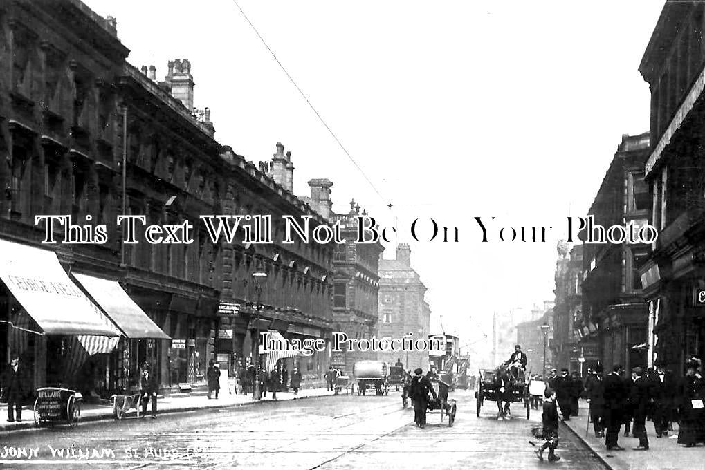 YO 8141 - John Williams Street, Huddersfield, Yorkshire c1916