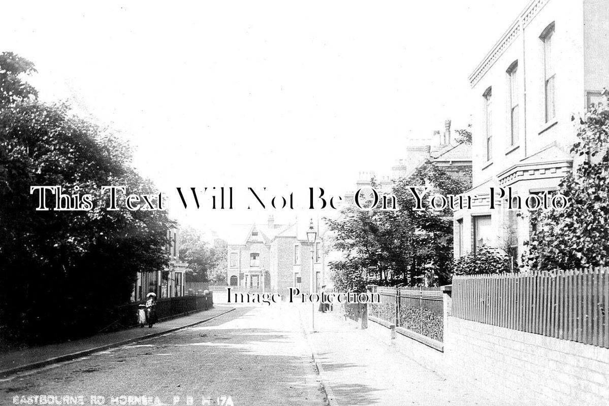 YO 8145 - Eastbourne Road, Hornsea, Yorkshire c1905