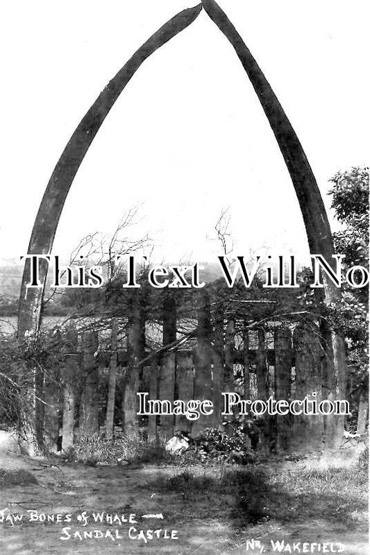 YO 8186 - Jaw Bones Of Whale, Sandal Castle, Wakefield, Yorkshire