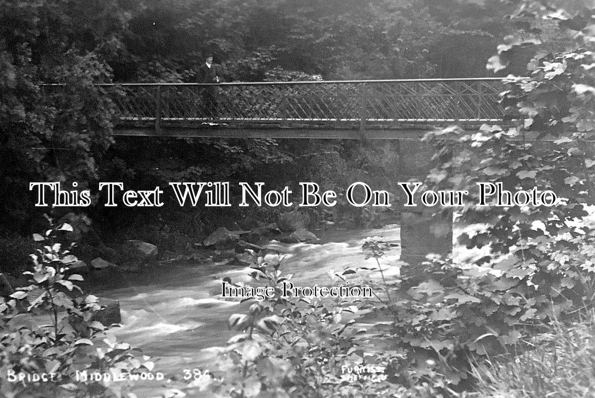 YO 8215 - Bridge At Middlewood, Sheffield, Yorkshire