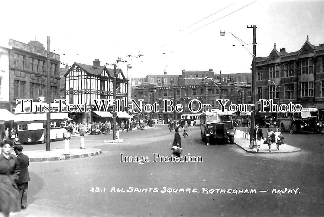 YO 8295 - All Saints Square, Rotherham, Yorkshire