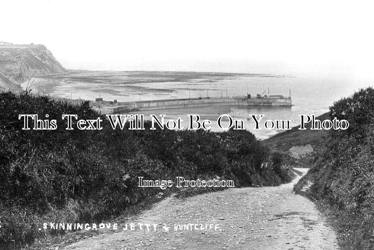 YO 8311 - Skinningrove Jetty, Huntcliff, Yorkshire c1914
