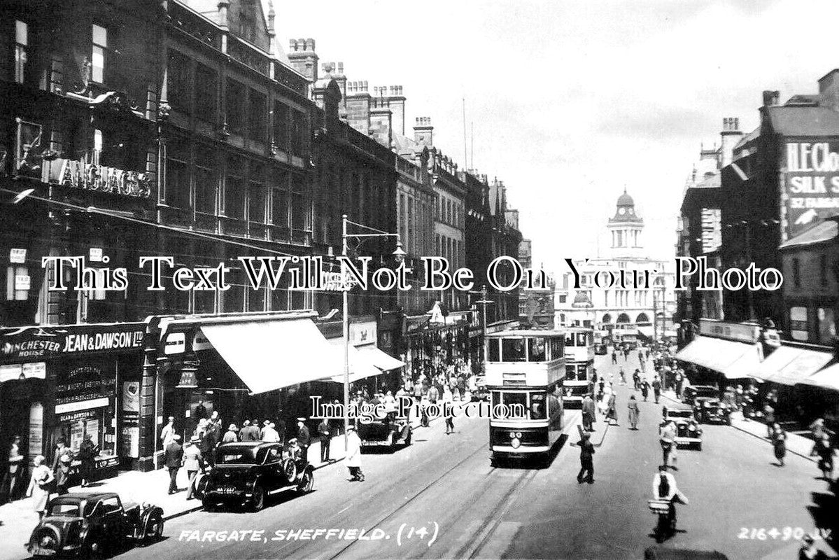 YO 8360 - Fargate, Sheffield, Yorkshire