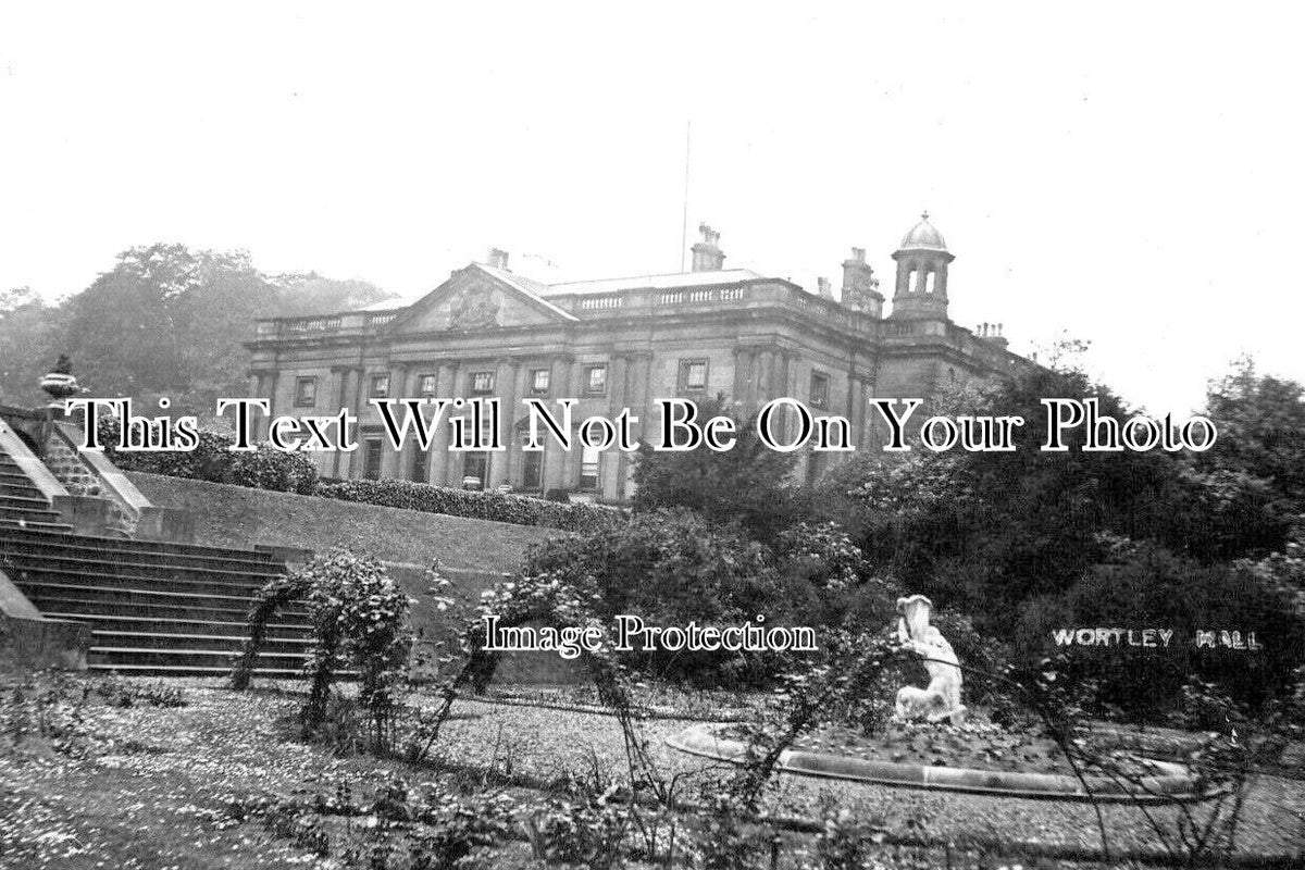 YO 8423 - Wortley Hall Near Sheffield, Yorkshire c1913