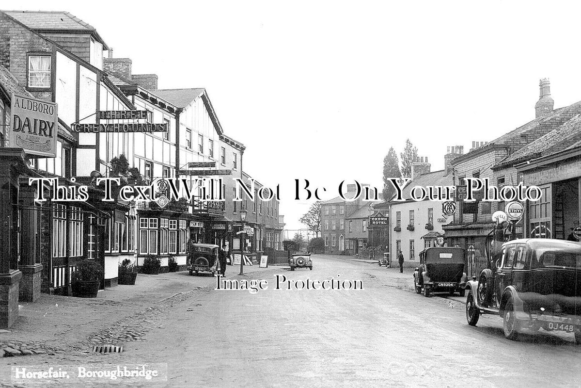 YO 8447 - Horsefair, Boroughbridge, Yorkshire