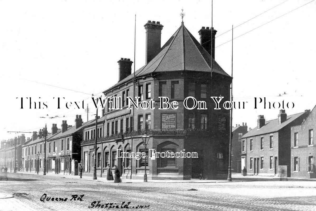 YO 8461 - Earl Of Arundel & Surrey Hotel, Queens Road, Sheffield, Yorkshire