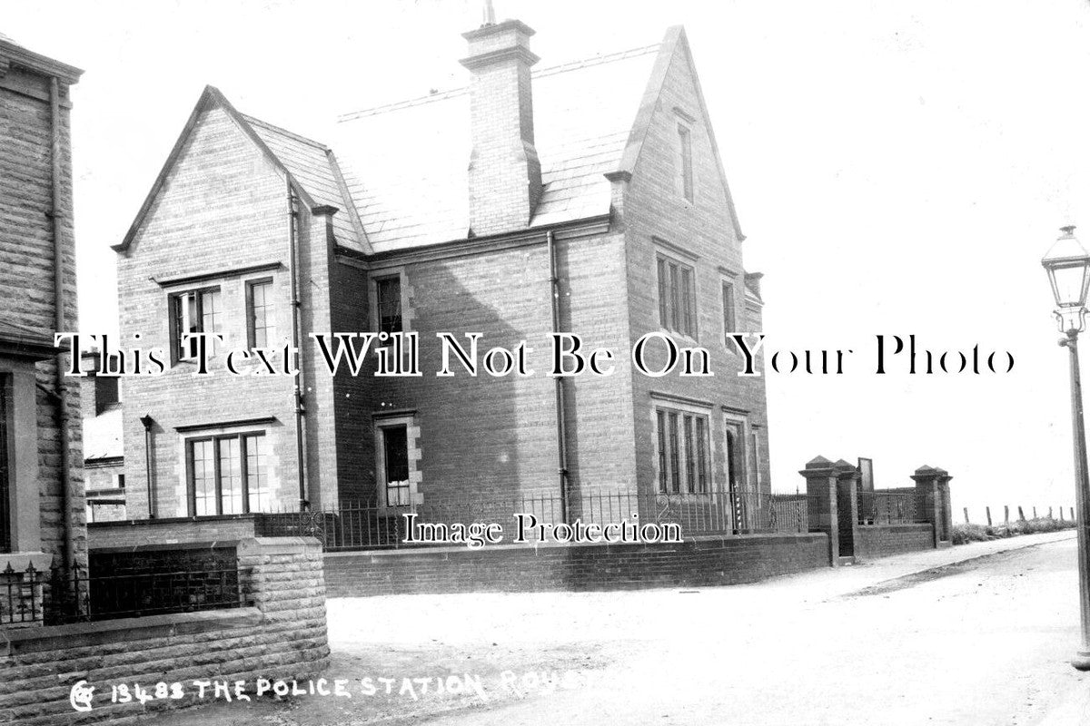 YO 8468 - Royston Police Station, Barnsley, Yorkshire c1915