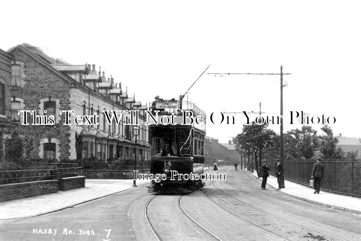 YO 8479 - Tram On Haxby Road, York, Yorkshire