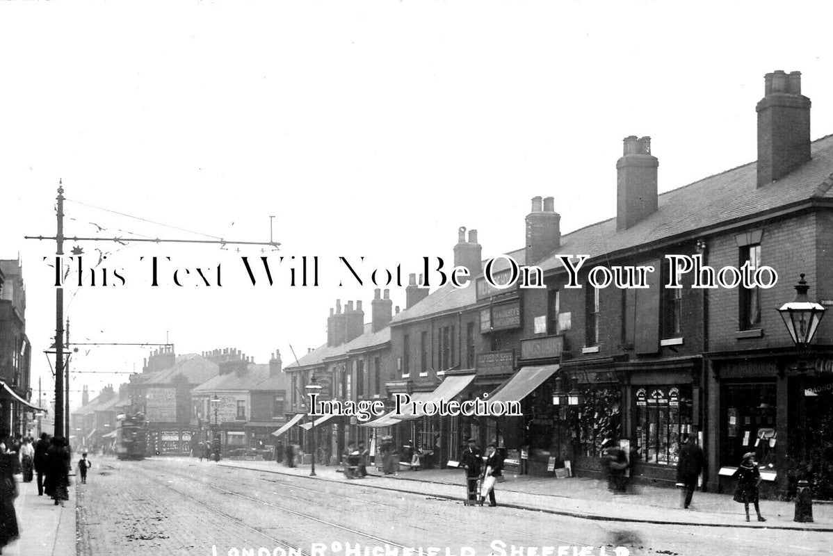 YO 8607 - London Road, Highfield, Sheffield, Yorkshire