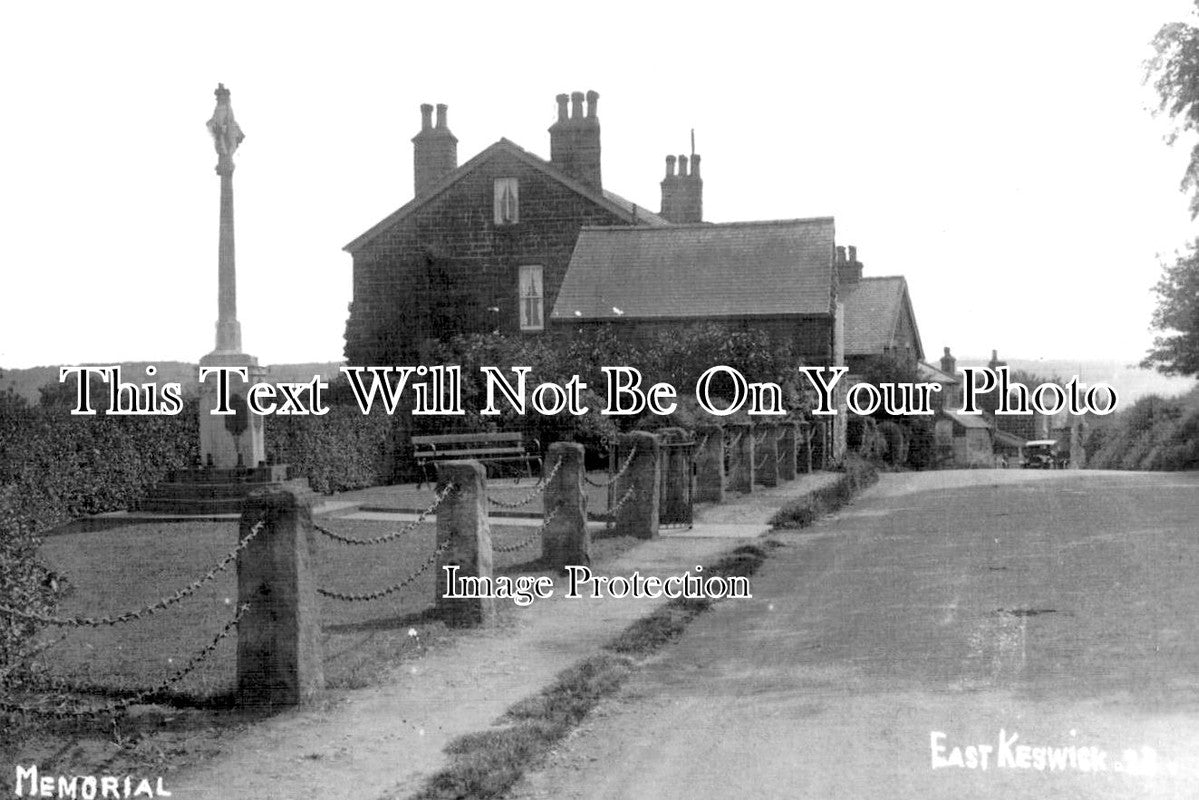 YO 8623 - East Keswick War Memorial, Yorkshire