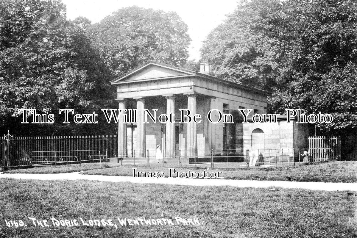 YO 8663 - The Doric Lodge, Wentworth Park, Rotherham, Yorkshire