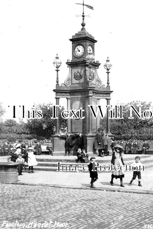 YO 8668 - The Fountain, Hunslet Moor, Yorkshire c1910