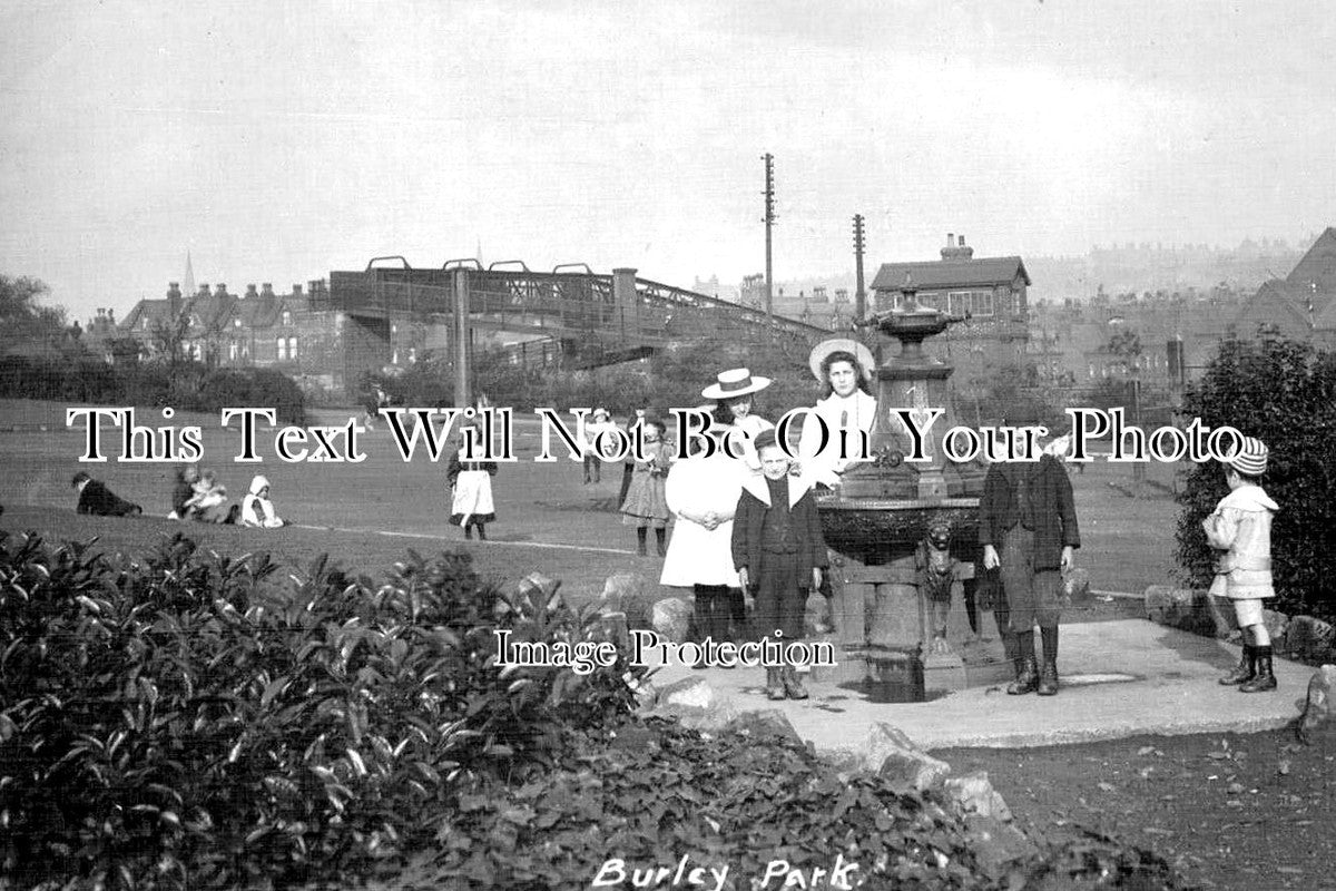 YO 8726 - Burley Park, Leeds, Yorkshire c1912