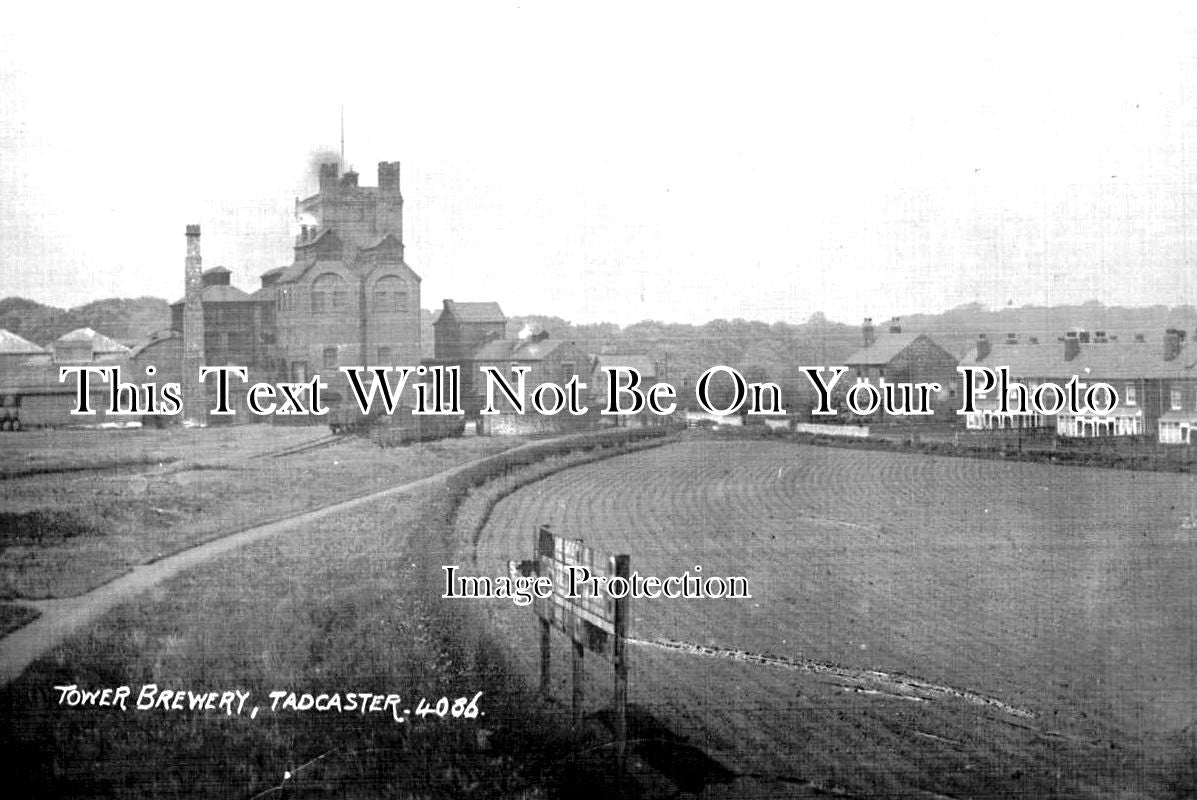 YO 8762 - Tower Brewery, Tadcaster, Yorkshire c1919