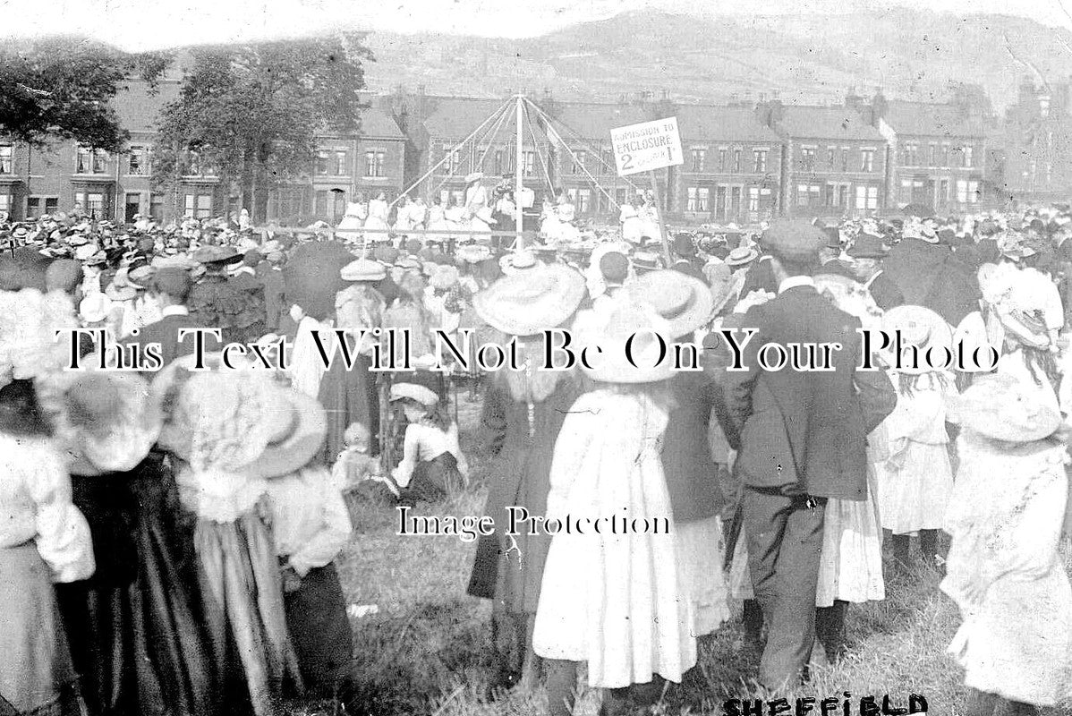 YO 8773 - Meersbrook Park, Sheffield, Yorkshire c1906
