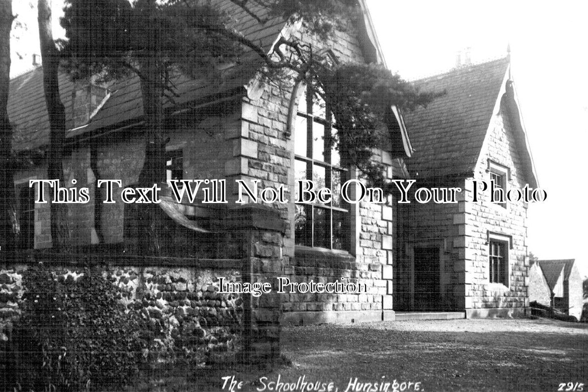 YO 8793 - The Schoolhouse, Hunsingore, Yorkshire c1911