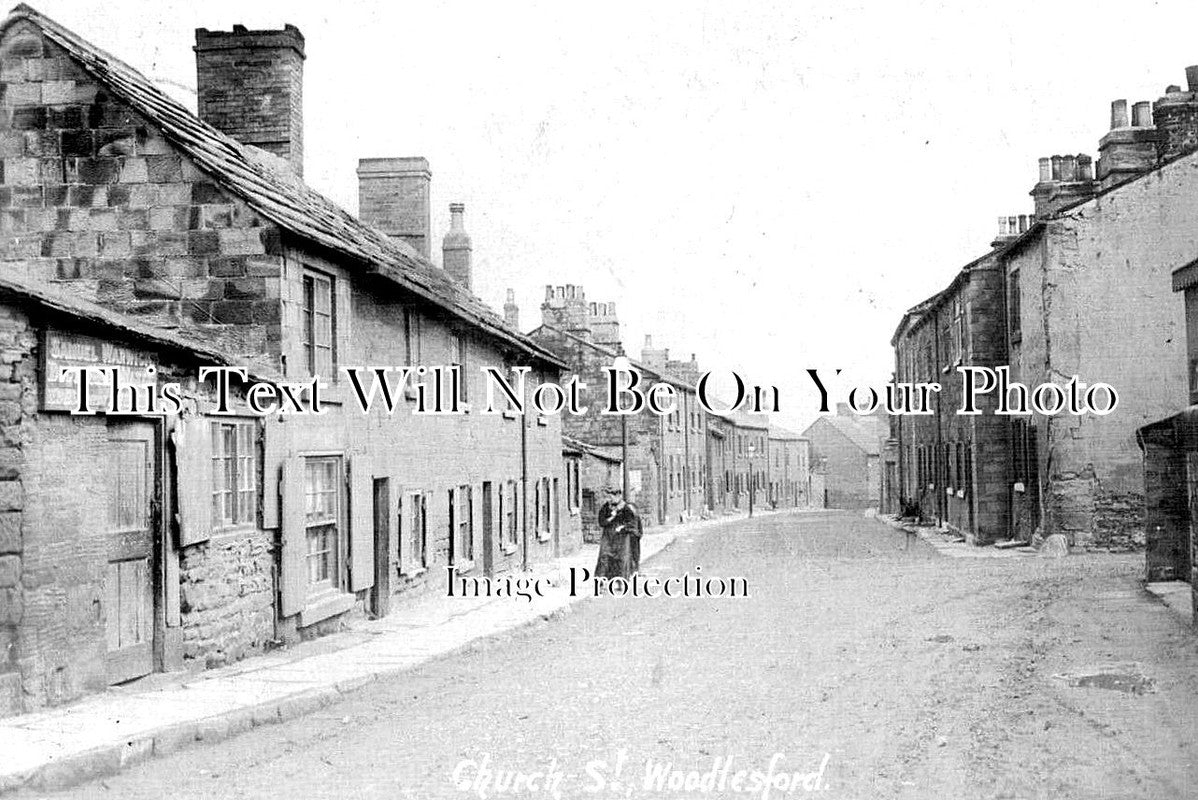 YO 8814 Church Street, Woodlesford, Leeds, Yorkshire c1907 JB Archive