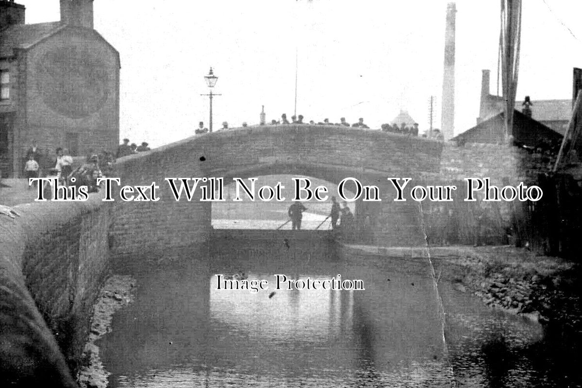 YO 8839 - Skipton Canal Bridge Repairs, Yorkshire 1906