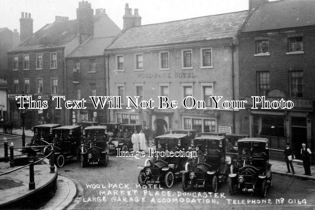 YO 885 - Woolpack Hotel, Market Place, Doncaster, Yorkshire