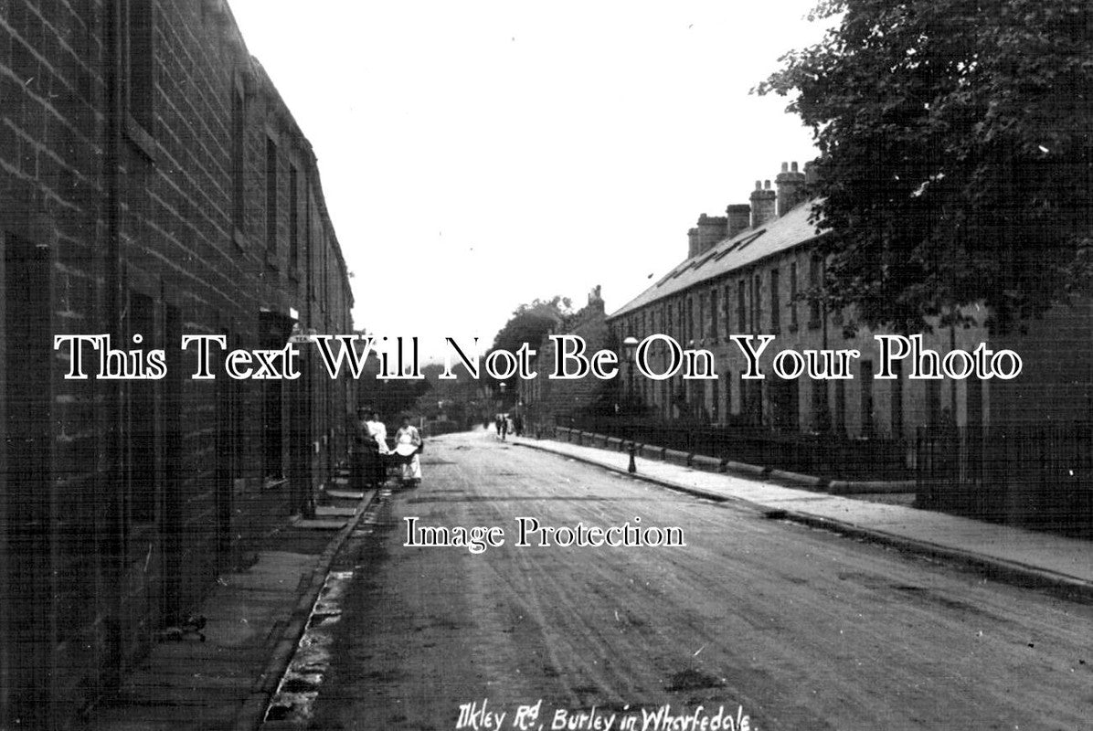 YO 8868 - Ilkley Road, Burley In Wharfedale, Yorkshire c1909