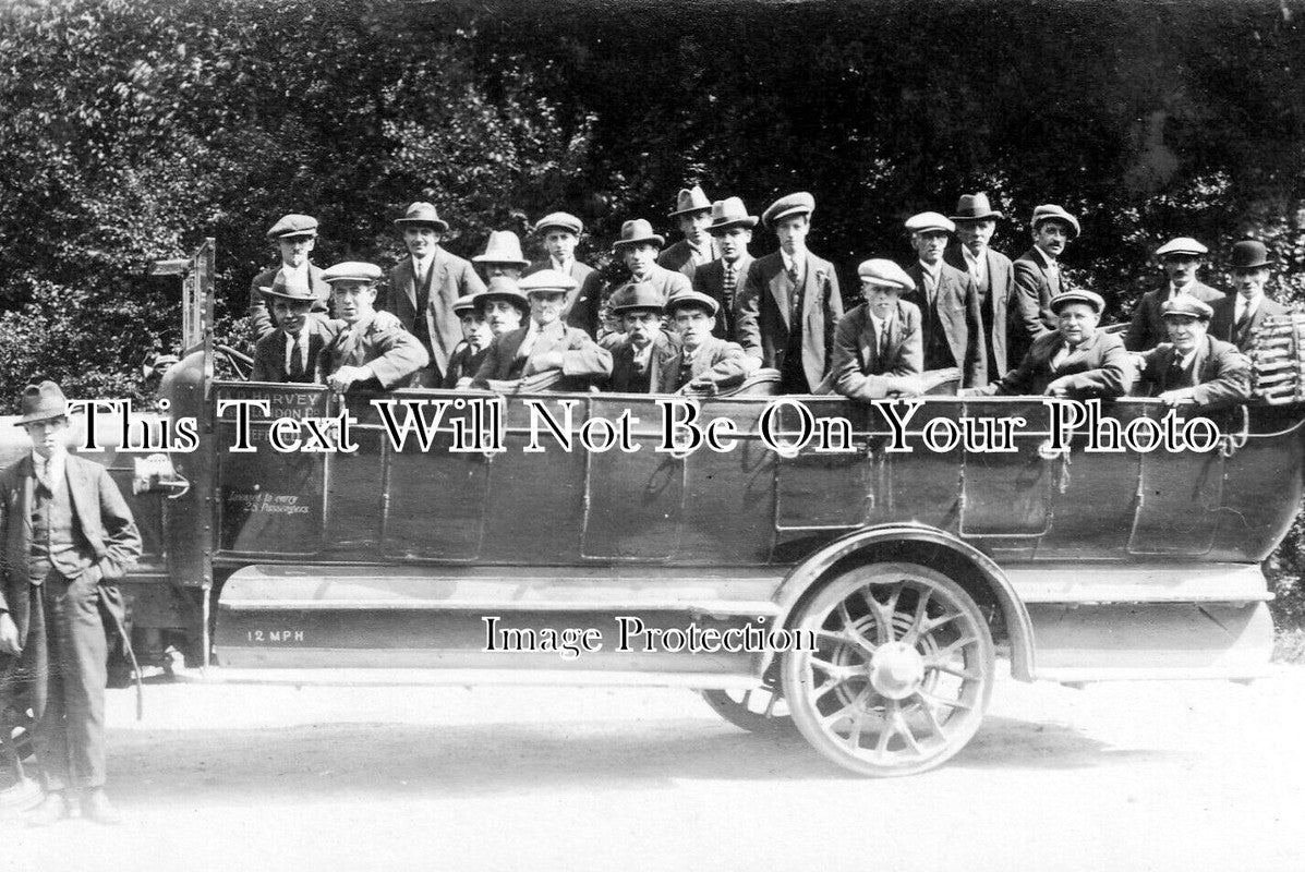 YO 8870 - Charabanc, Harveys Of London Road, Sheffield, Yorkshire