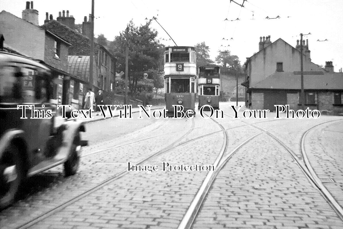 YO 8918 - Trams At Huddersfield, Yorkshire