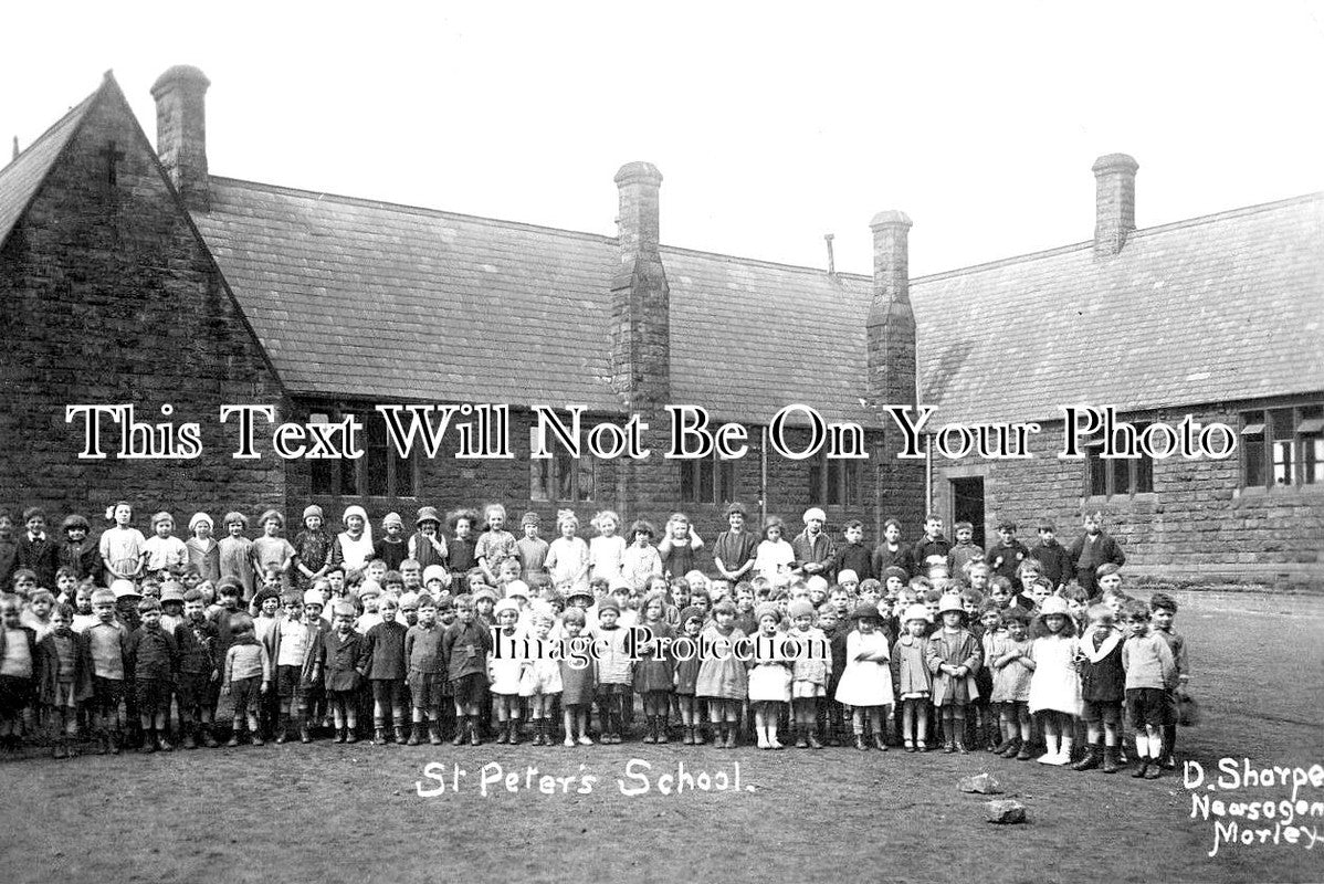 YO 8938 - St Peters School, Morley, Leeds, Yorkshire c1924