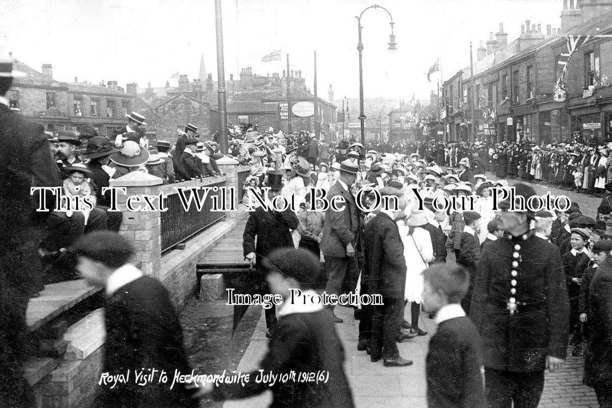 YO 8940 - Royal Visit To Heckmondwike, Yorkshire 1912