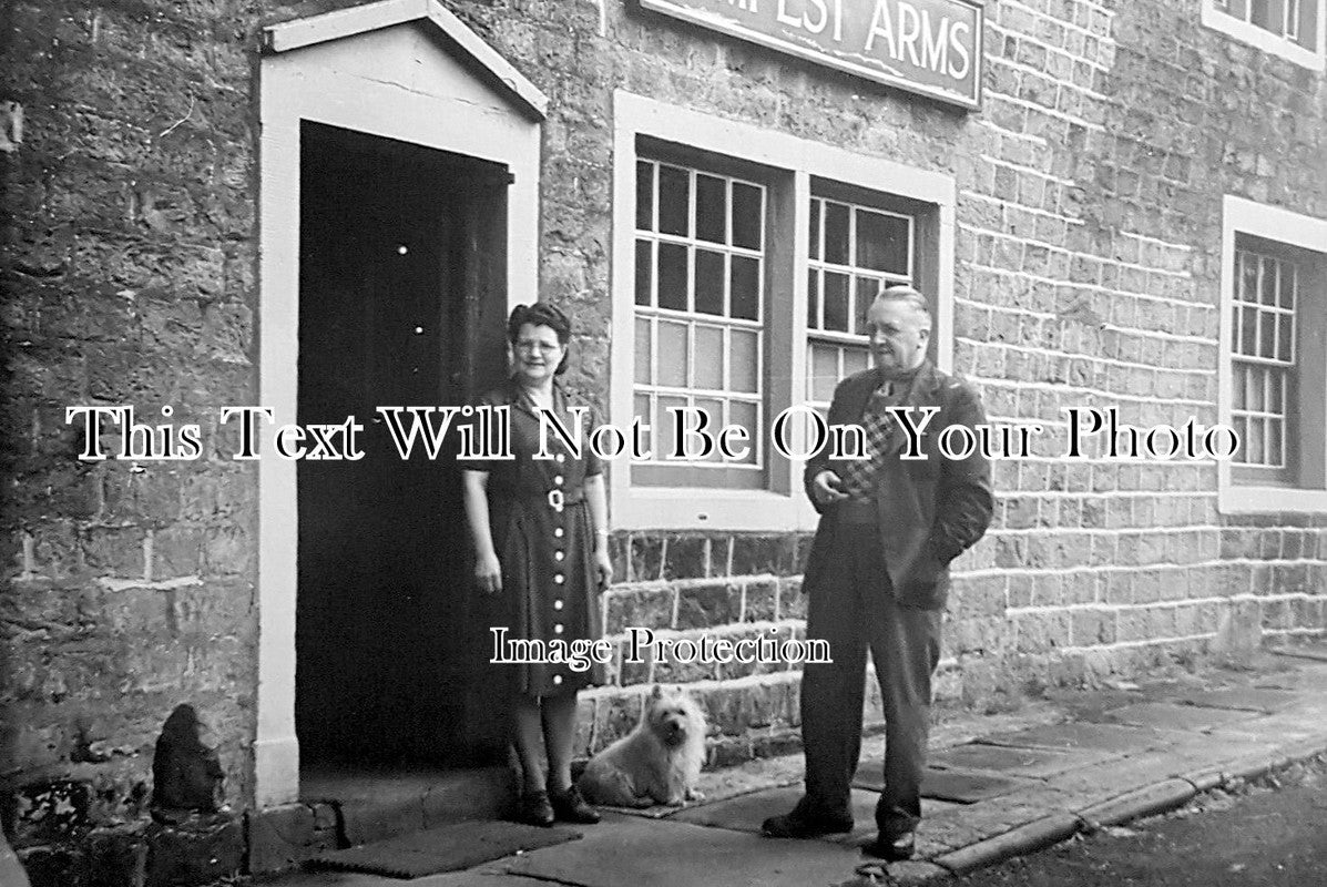 YO 8976 - The Tempest Arms Pub, Elslack, Yorkshire c1947