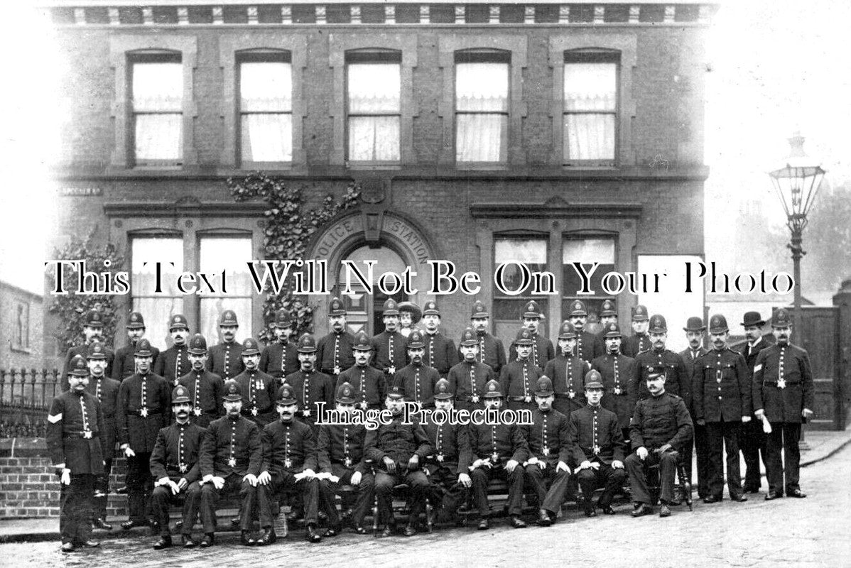 YO 9003 - Sheffield Police Outside Station, Yorkshire