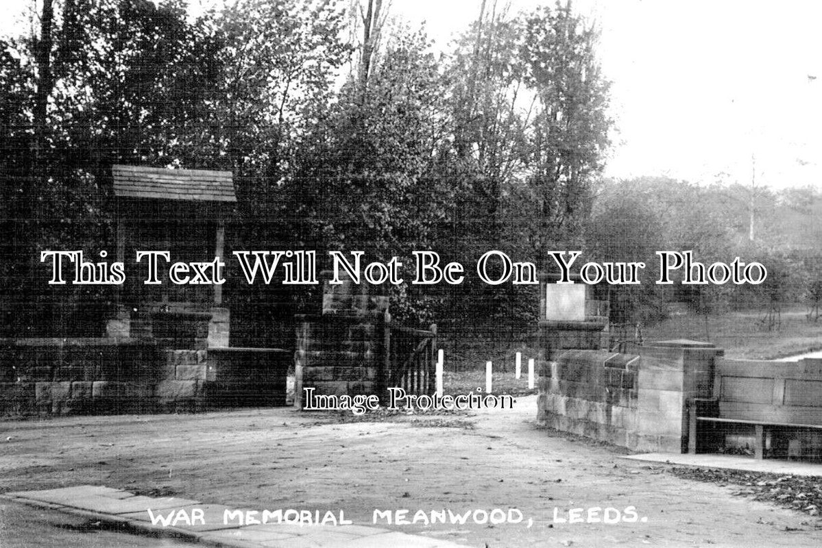 YO 9067 - War Memorial, Meanwood, Leeds, Yorkshire