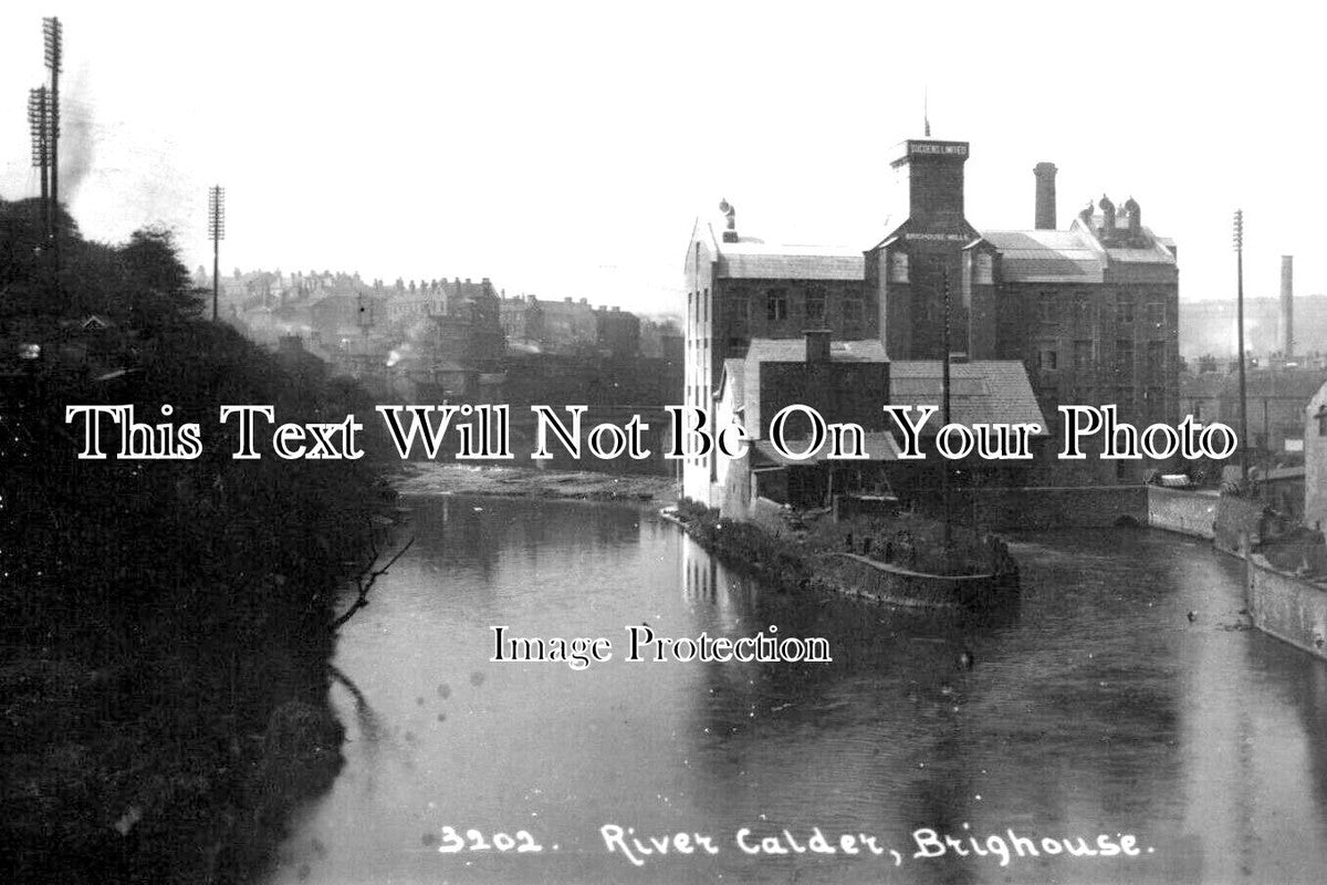 YO 9085 - River Calder, Brighouse, Halifax, Yorkshire