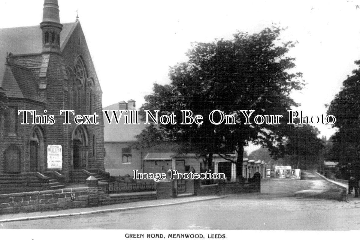YO 9203 - Green Road, Meanwood, Leeds, Yorkshire c1940