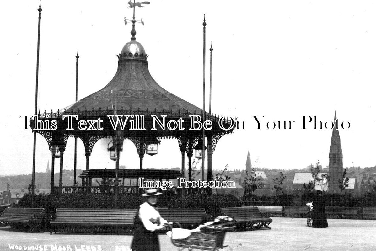 YO 9206 - Woodhouse Moor, Leeds, Yorkshire c1905