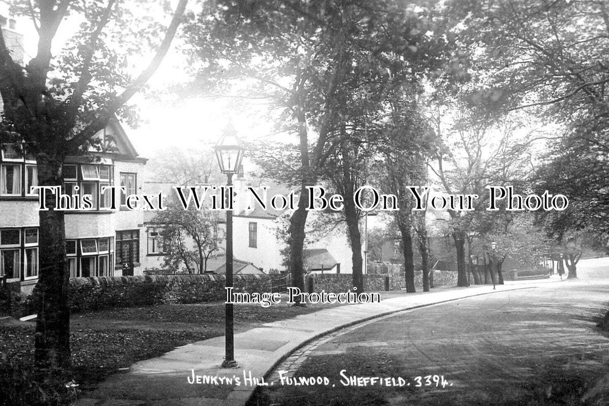 YO 9321 - Jenkyns Hill, Fulwood, Sheffield, Yorkshire c1914