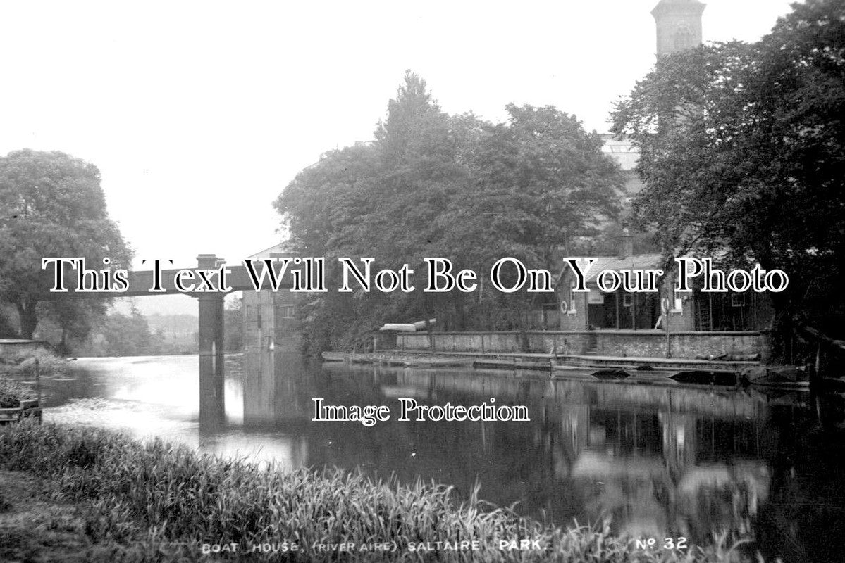YO 9322 - Boat House, Saltaire Park, Yorkshire