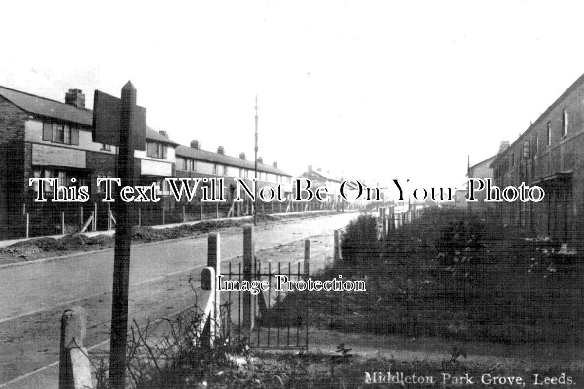 YO 9502 - Middleton Park Grove, Leeds, Yorkshire c1925