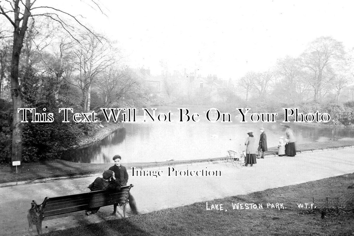 YO 9504 - Weston Park Lake, Sheffield, Yorkshire