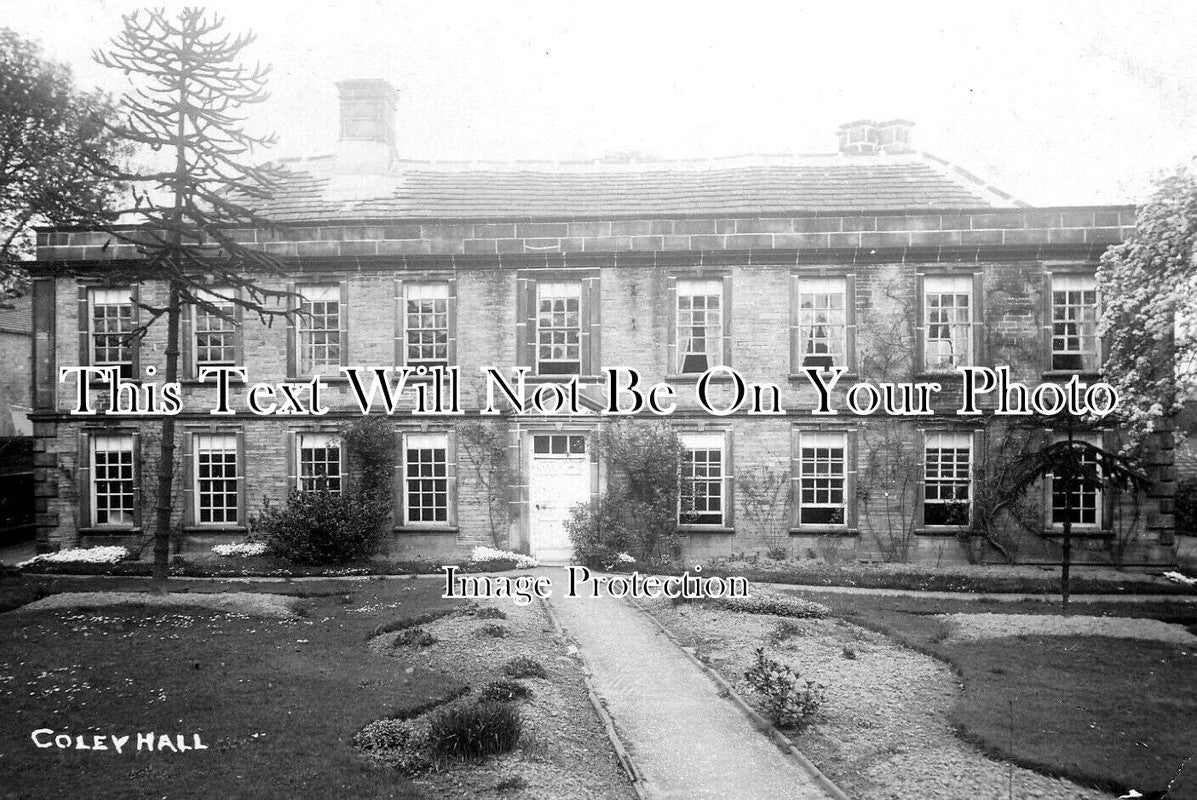 YO 9592 - Coley Hall Near South Norwood, Halifax, Yorkshire